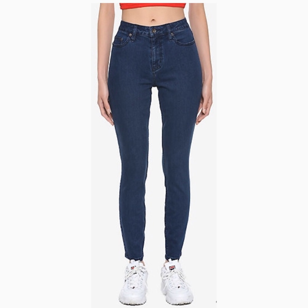 Blackheart High Waisted Skinny Jeans Juniors 9
